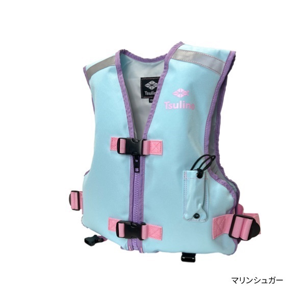 キッズライフジャケット TLV-17【子供用救命胴衣/水遊び】(マリンシュガー-S)